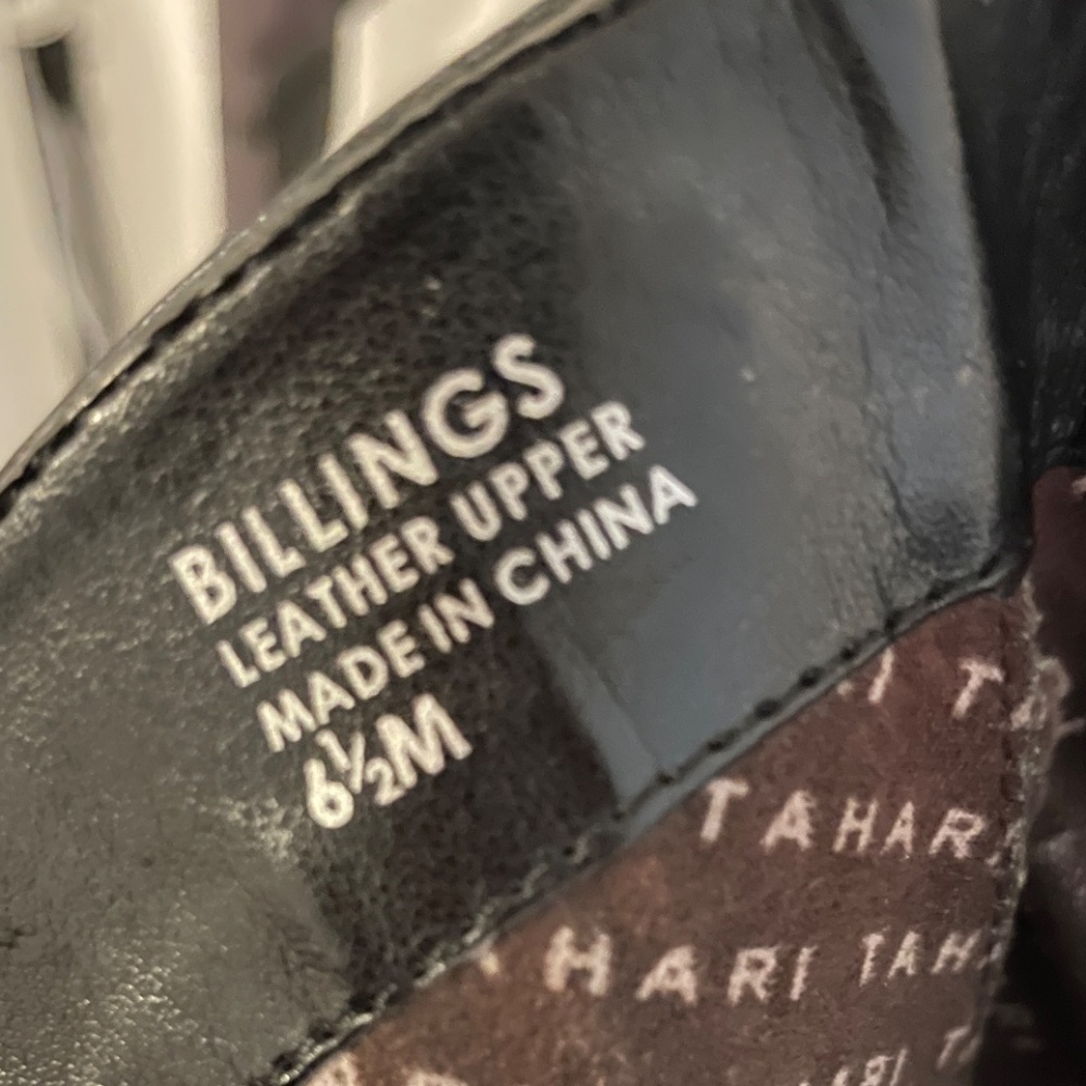TAHARI - Leather Riding Boots - Picture 6 of 6
